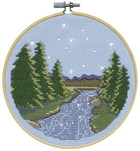 Набор для вышивания "Звездная ночь". Арт 7072