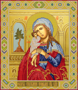 Ткань с нанесенным рис.   "Взыскание погибших", "GLURIYA" А4. Арт 74014