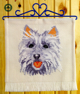 Набор для вышивания панно "Собака". Арт 12-2373                 