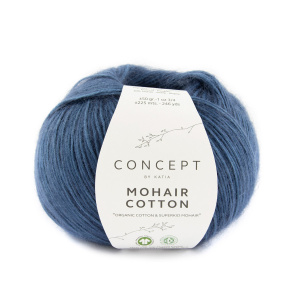 Пряжа Mohair Cotton, 70% хлопок, 30% мохер, 50 г, 225 м. Арт 1246.83