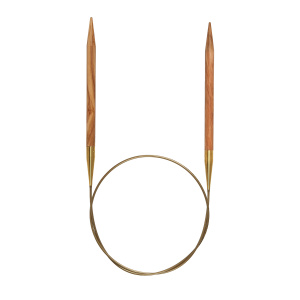 Спицы круговые из оливкового дерева, addiNature №4,5, 150 см . Арт 575-7/4.5-150