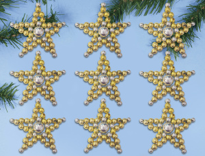 Набор для создания елочных украшений "Свет звезд". Арт 6215