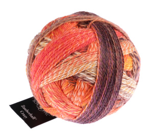 Пряжа Crazy Zauberball, 75% шерсть, 25% полиамид, 100 г, 420 м. Арт 1153-2472