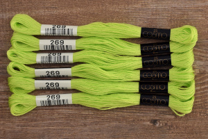 Мулине COSMO однотонный цвет  269       . Арт 25-6/269       