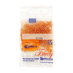 Бисер №10, 5 г., цвет 11398. Арт G 11398