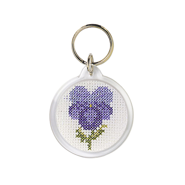 Брелок "Круг" (пустой). Арт 5814                    