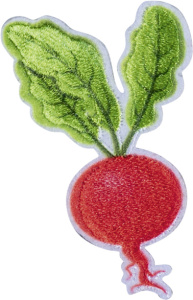Термоаппликация "Редис". Арт 43132