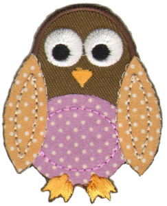 Термоаппликация HKM "Сова". Арт 31787/1SB