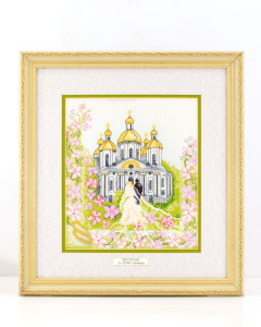 Вышитая картина "Рыжие сны". Арт Модель 07.010.01            