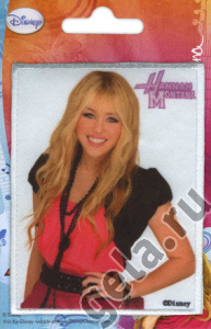 Термоаппликация HKM "Hanna Montana". Арт 30462/1SB               