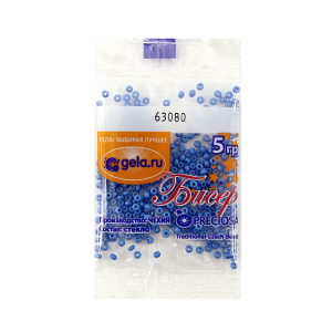 Бисер №10, 5 г., цвет 63080. Арт G 63080