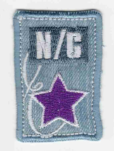 Термоаппликация HKM "Нашивка N/C". Арт 33762/1SB