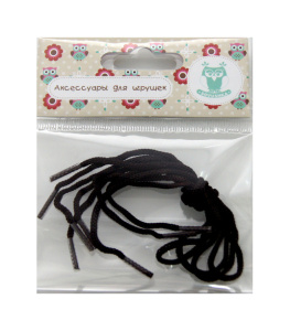Шнурки обувные для игрушек. Арт 25392