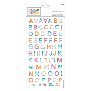 Набор наклеек "Elements Pigment", алфавит. Арт PMA351816