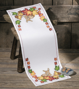 Набор для вышивания дорожки "Осень". Арт 68-7320