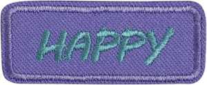 Термоаппликация "Счастье". Арт 42768