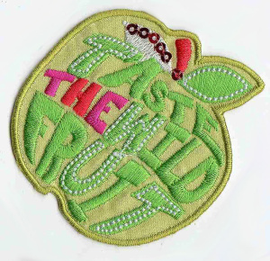 Термоаппликация HKM "Яблоко - Apfel Taste the wild fruit". Арт 33694/1SB