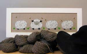 Набор для вышивания "Овечки". Арт 21319