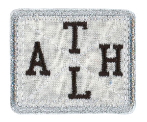Термоаппликация "ATHL". Арт 36386/1SB