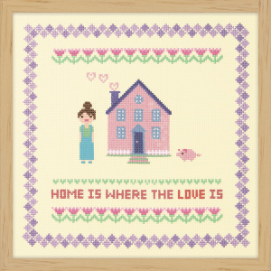 Набор для вышивания "Розовая мансарда". Арт 2870705