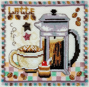 Набор для вышивания  "Френч пресс". Арт 13.003.59