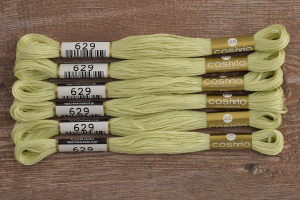 Мулине COSMO однотонный цвет  629       . Арт 25-6/629       