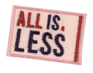 Термоаппликация HKM " All is less". Арт 35560/1SB