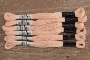 Мулине COSMO однотонный цвет  351       . Арт 25-6/351       