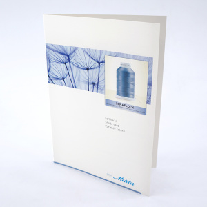 Цветовая карта,  AMANN GROUP METTLER, SERAFLOCK. Арт 101110