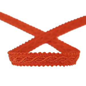 Тесьма PEGA тип интерьерная, цвет красный, 10 мм. Арт 843118400A7501          