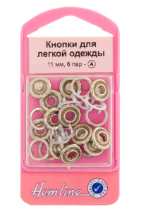 Кнопки для легкой одежды (рубашечные) без глазка. Арт 445.WH                  