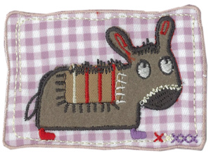 Термоаппликации HKM "Ослик". Арт 30413/1SB