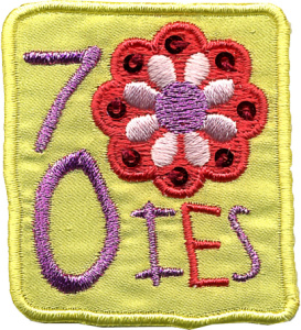 Термоаппликация HKM "Цветы". Арт 32889/1SB