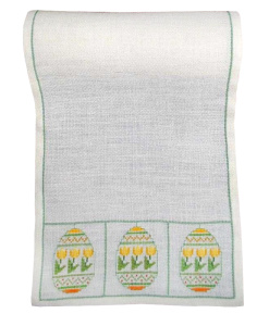 Набор для вышивания дорожки: "Пасхальные яйца". Арт 16-5169