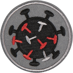 Термоаппликация "Вирус". Арт 38944