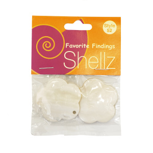 Подвеска "Shellz" Natural Flower River Shell Dangles. Арт 1850 00052              