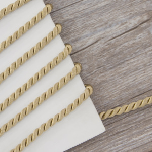 Шнур витой PEGA, бежевый, 5 мм. Арт 845214450A1903      