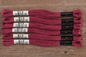 Мулине COSMO однотонный цвет  815       . Арт 25-6/815       