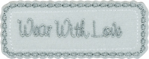 Термоаппликация "Носить с любовью". Арт 42977