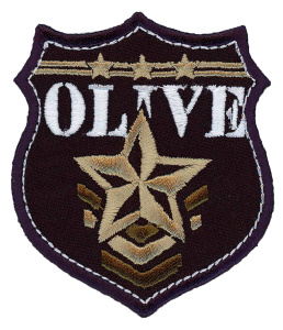 Термоаппликация "Olive". Арт 35447/1SB