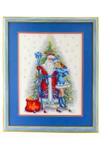 Вышитая картина "С новым годом". Арт Модель 07.008.02