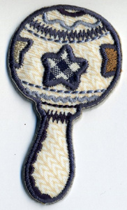 Термоаппликация HKM "Погремушка". Арт 32538/1SB