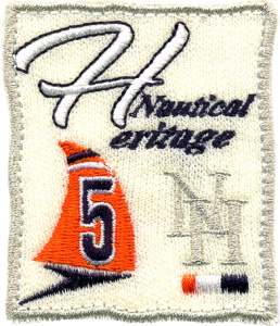 Термоаппликация HKM "N Heritage 5". Арт 32974/1SB