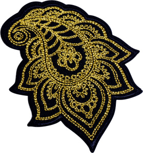 Термоаппликация "Орнамент золотой". Арт 43055