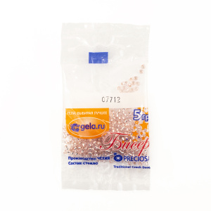 Бисер №10, 5 г., цвет 07712. Арт G 07712