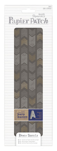Набор тонкой бумаги для хобби - Шевроны, Papier Patch. Арт PMA169322