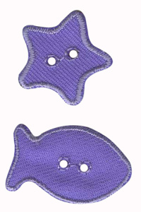 Термоаппликация HKM "Рыбка". Арт 31222/1SB