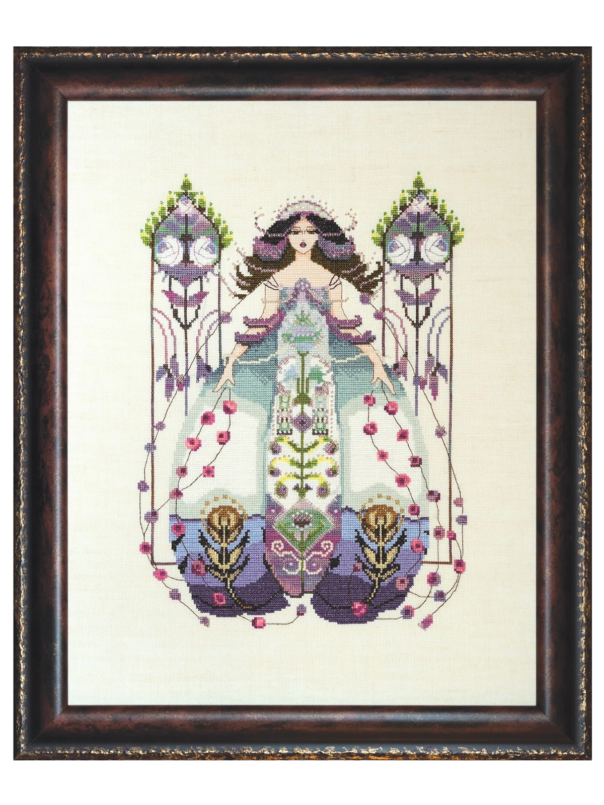 Схема для вышивания MIRABILIA "Муза". Арт MD191