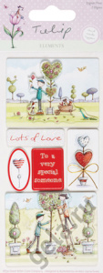 Наклейки 3D "Твой навсегда", TULIP. Арт TLP373107               