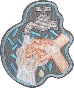 Термоаппликация "Вымыть руки ". Арт 38946